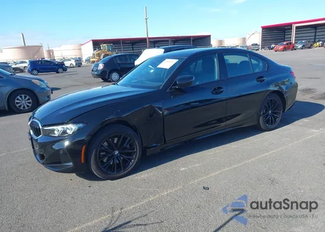 2023 BMW 330I из США, поврежденный, VIN 3MW69FF0XP8D57046